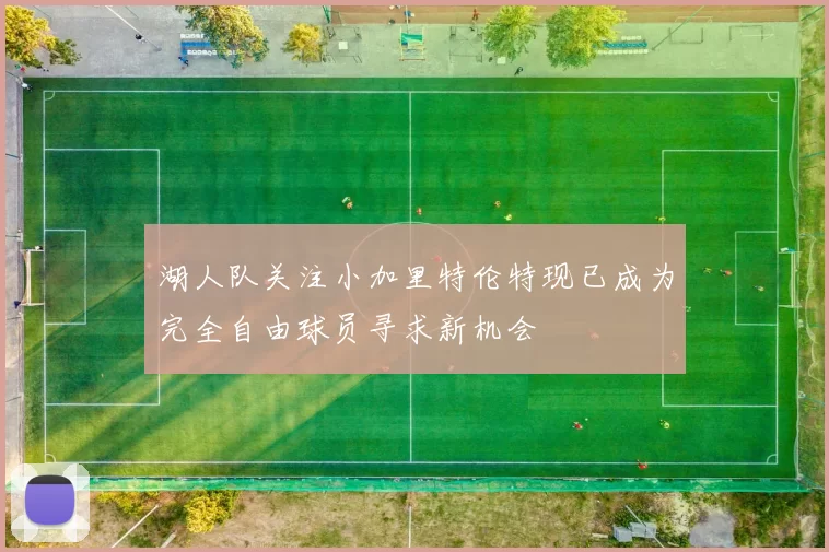 湖人队关注小加里特伦特现已成为完全自由球员寻求新机会
